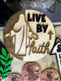 Religious decor sign