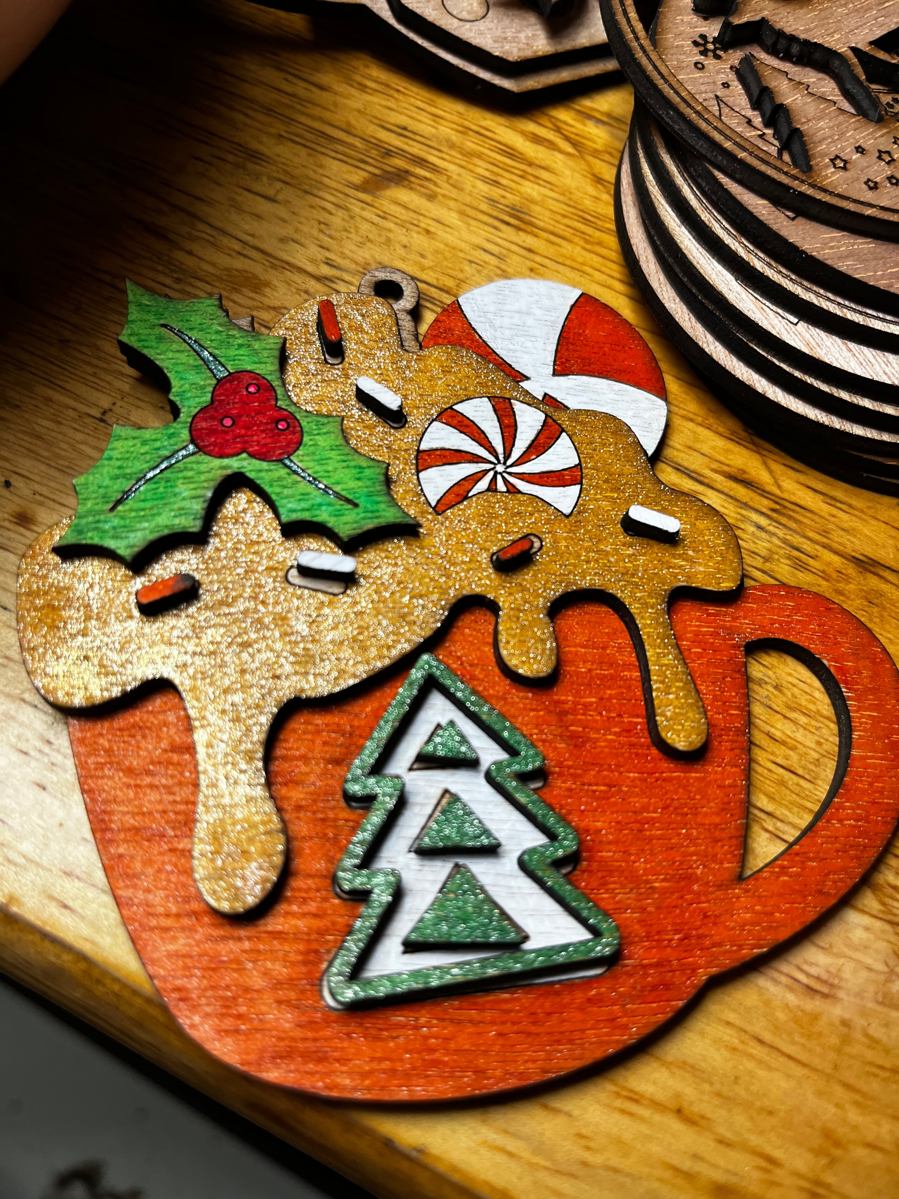 Cocoa mug ornament